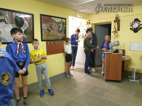 Занятия в отряде